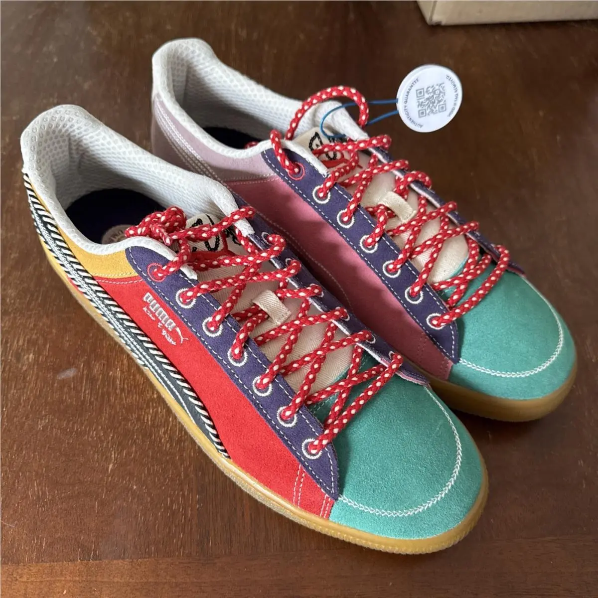 Puma shoes - PUMA Clyde Vegas Collection 2 Lace Up - 40674201 - Red 1