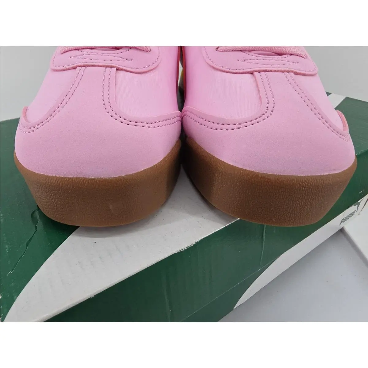 Puma shoes - Puma Roma Basic Summer Jr - 359841-32 - pink and red 3