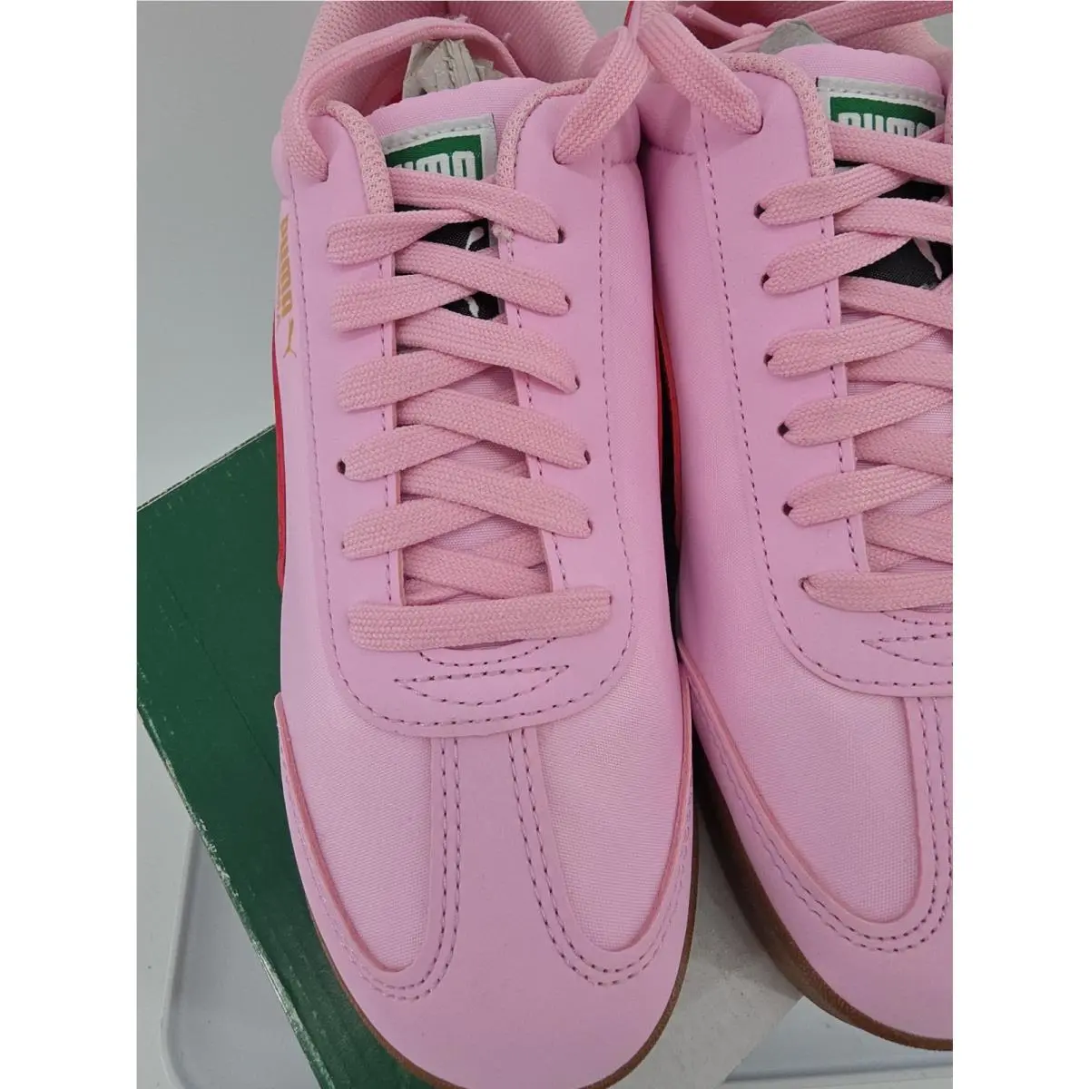 Puma shoes - Puma Roma Basic Summer Jr - 359841-32 - pink and red 5
