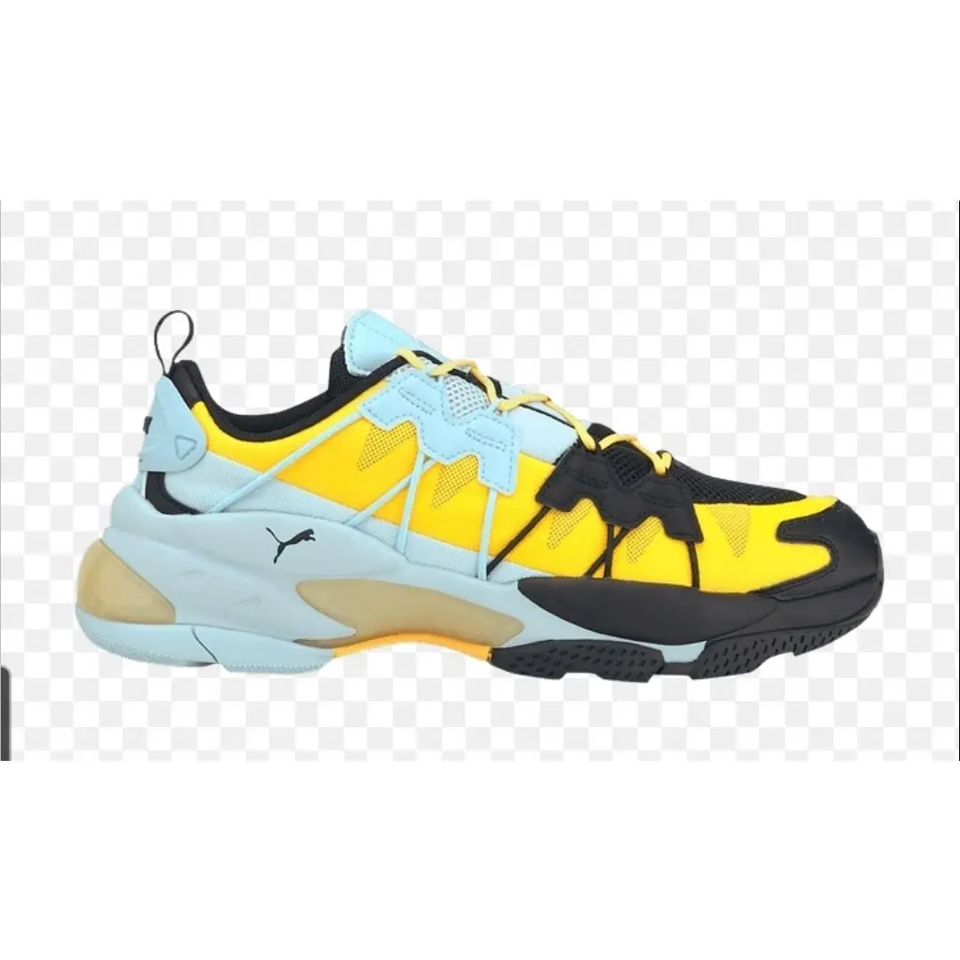 Lqdcell Omega Striped Knit Black Ultra Yellow 371476-06 by Puma