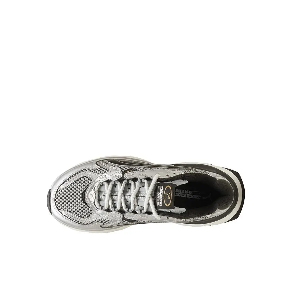 Puma shoes - PUMA Fade Lace Up  Youth - 40688702 - Black, Silver, White (UPC: 198556449074) 2