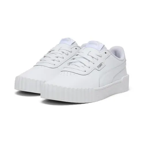 40036513  Women`s Carina 3.0 Shoes - Size: Women 7.5 - Whi/sil by Puma
