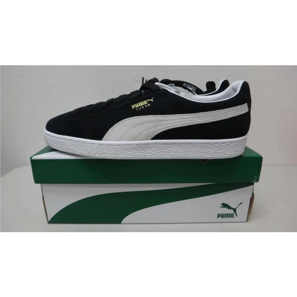 Suede Classic Xxi Mens 11 Black White Suede Sneaker 374915 01 2021 by Puma
