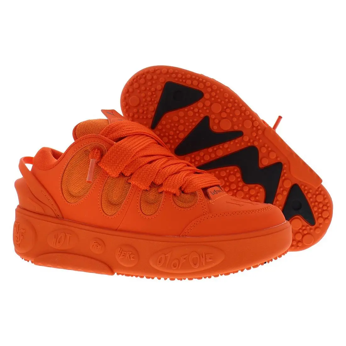 Puma La France Gifted GS Girls Shoes Size 5.5 Color: Redmazing/flame Flicker