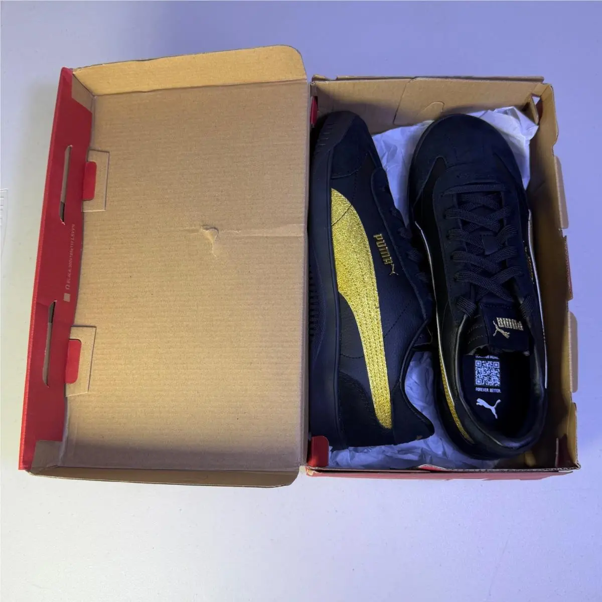 Puma shoes - Puma Club 5v5 Sparkle - Club Sparkle - Black 2