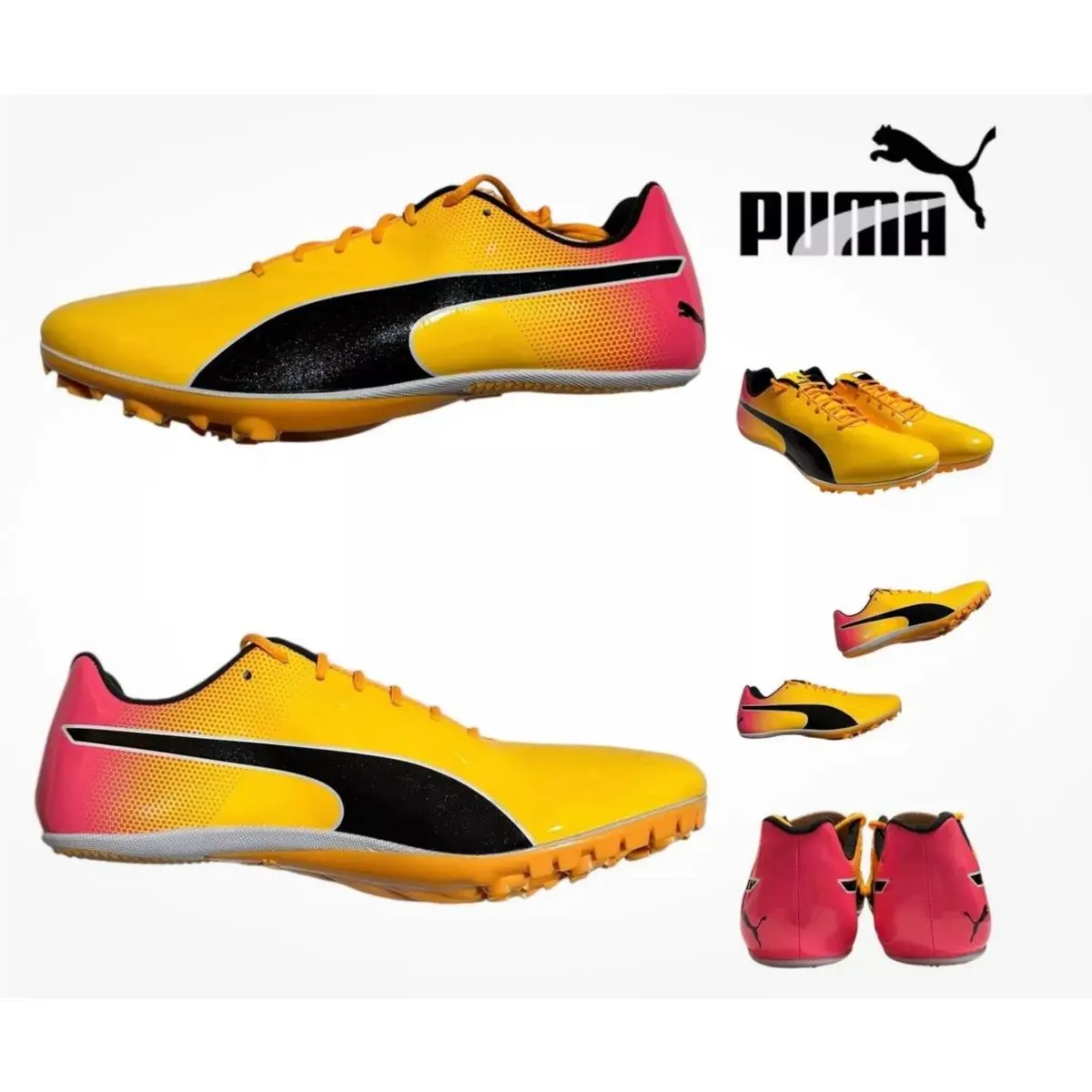 Size 13 Evospeed Sprint 14 Sun Stream Sunset Glow Without Tags No Box by Puma