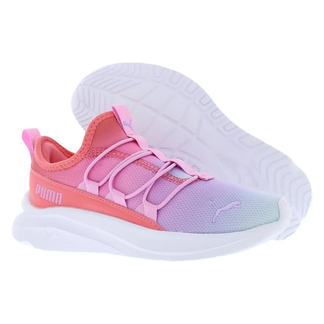 One4All Sunset Sky PS Girls Shoes Size 11 Color: Loveable/lilac Chiffon by Puma