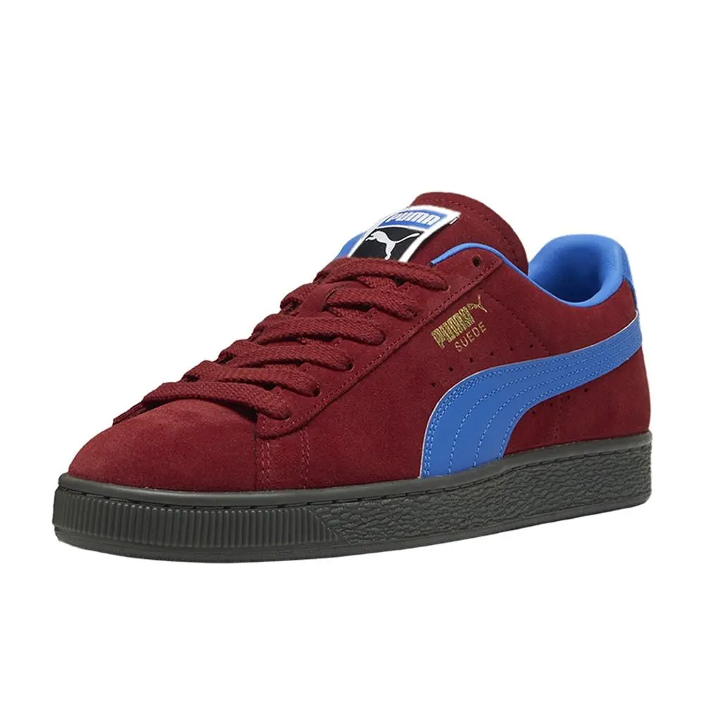 Puma shoes - PUMA Suede Terrace Lace Up - 39645108 - Red (UPC: 197670717281) 0