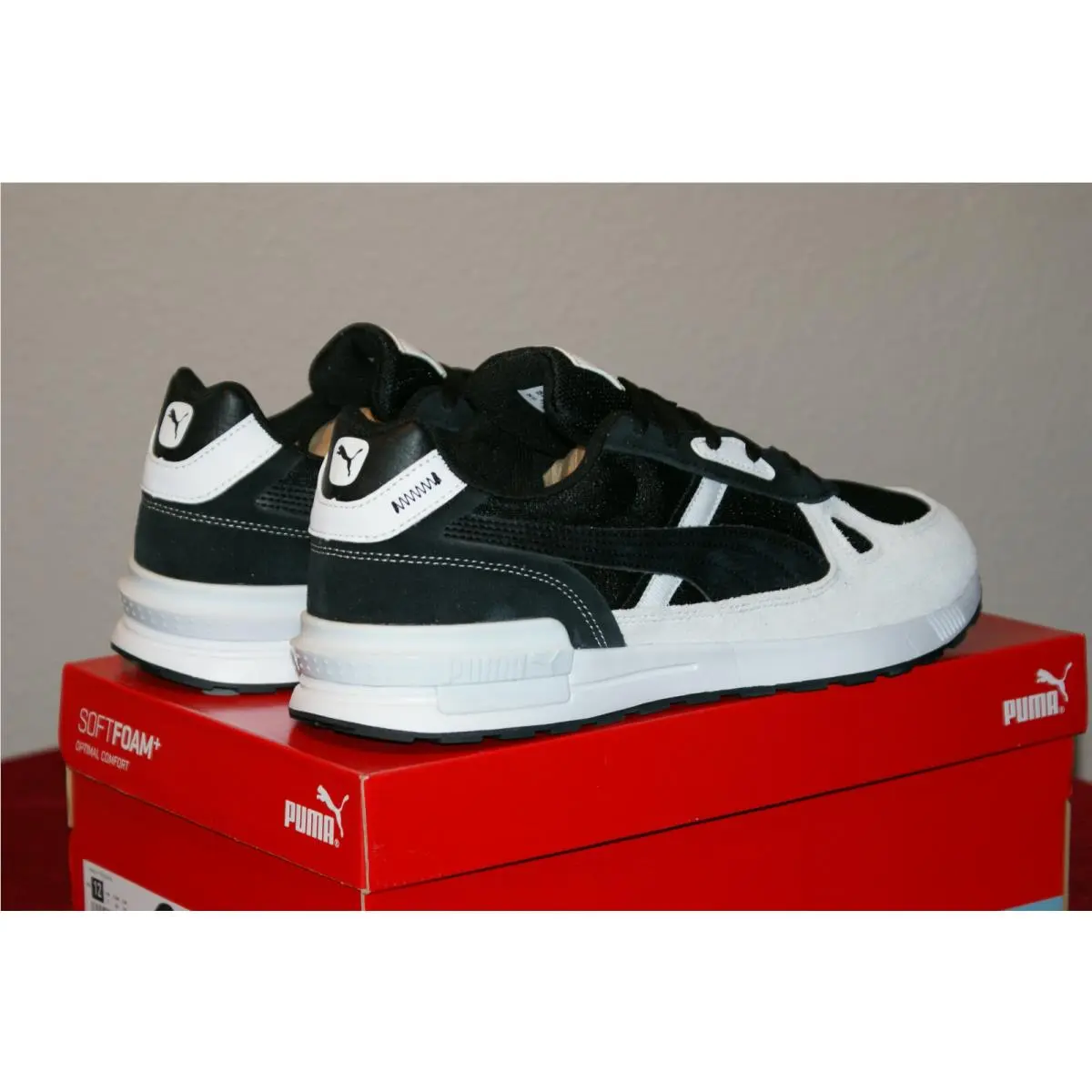 Puma shoes - Puma GRAVITRON PRO - GRAVITRON PRO - 380736 06 - Black / White (UPC: 194580537091) 6