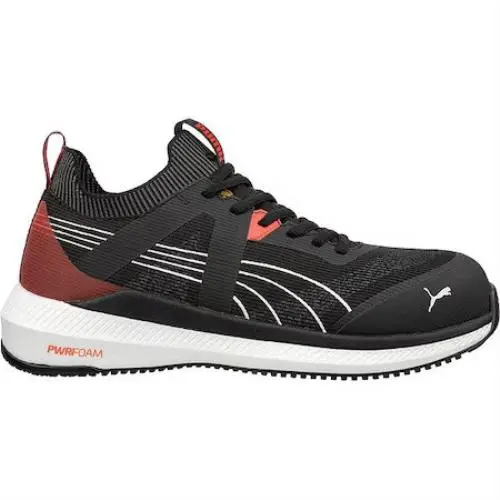 Safety Shoes 645165-14-210 Athletic Shoe Black Men`s 14 M Pr by Puma