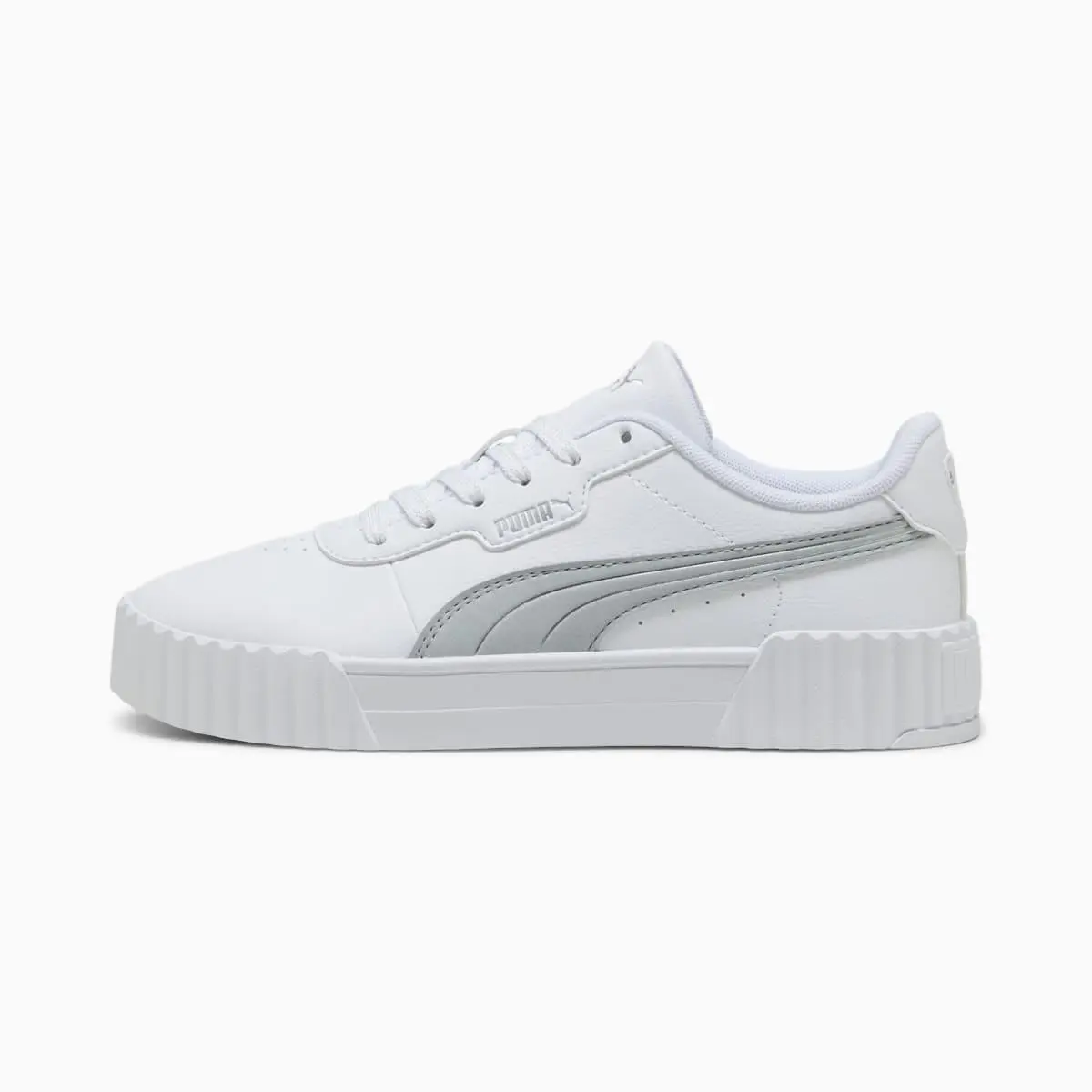 Puma Women`s Carina 3.0 Casual Shoe Puma White/puma Silver - 40072201 Puma Whit