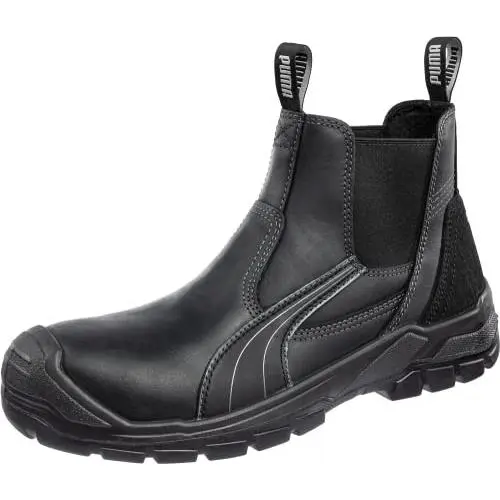 Men`s Tanami Double Gore Black Soft Toe Mid Industrial Shoe - 630945 by Puma