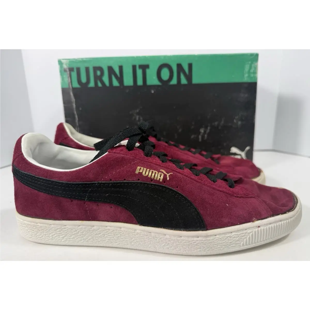 Puma shoes - PUMA Suede - Suede - 33903018 - Red 0