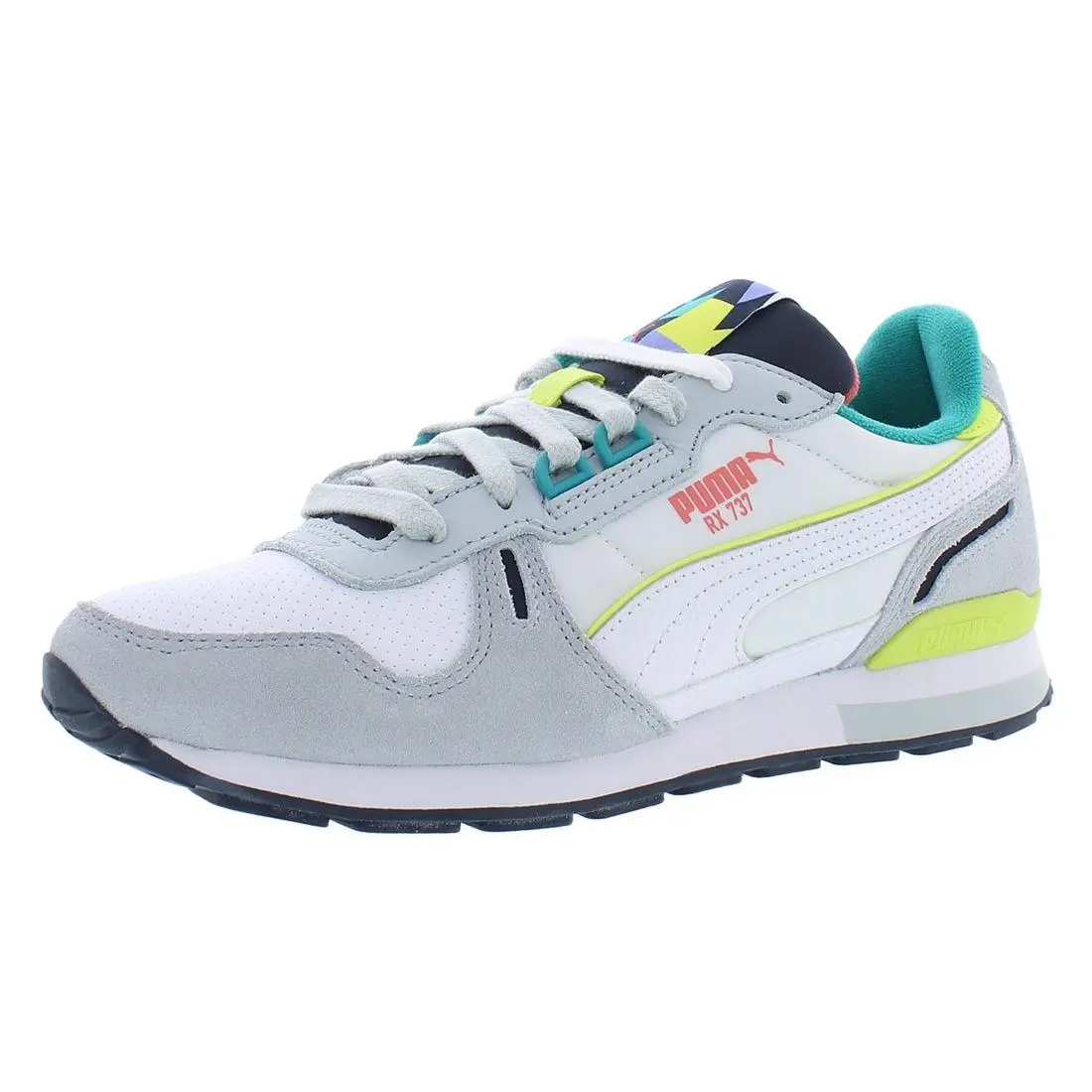 Puma shoes - White/Grey/Volt, Main: Multi-colored (UPC: 195102326803) 0