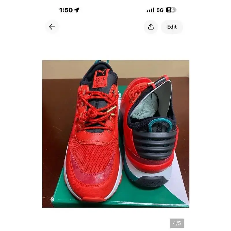 Puma shoes - Red 1