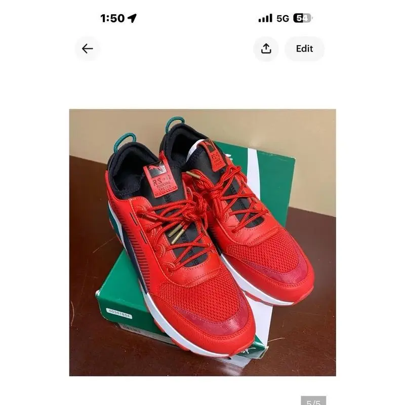 Puma shoes - Red 2