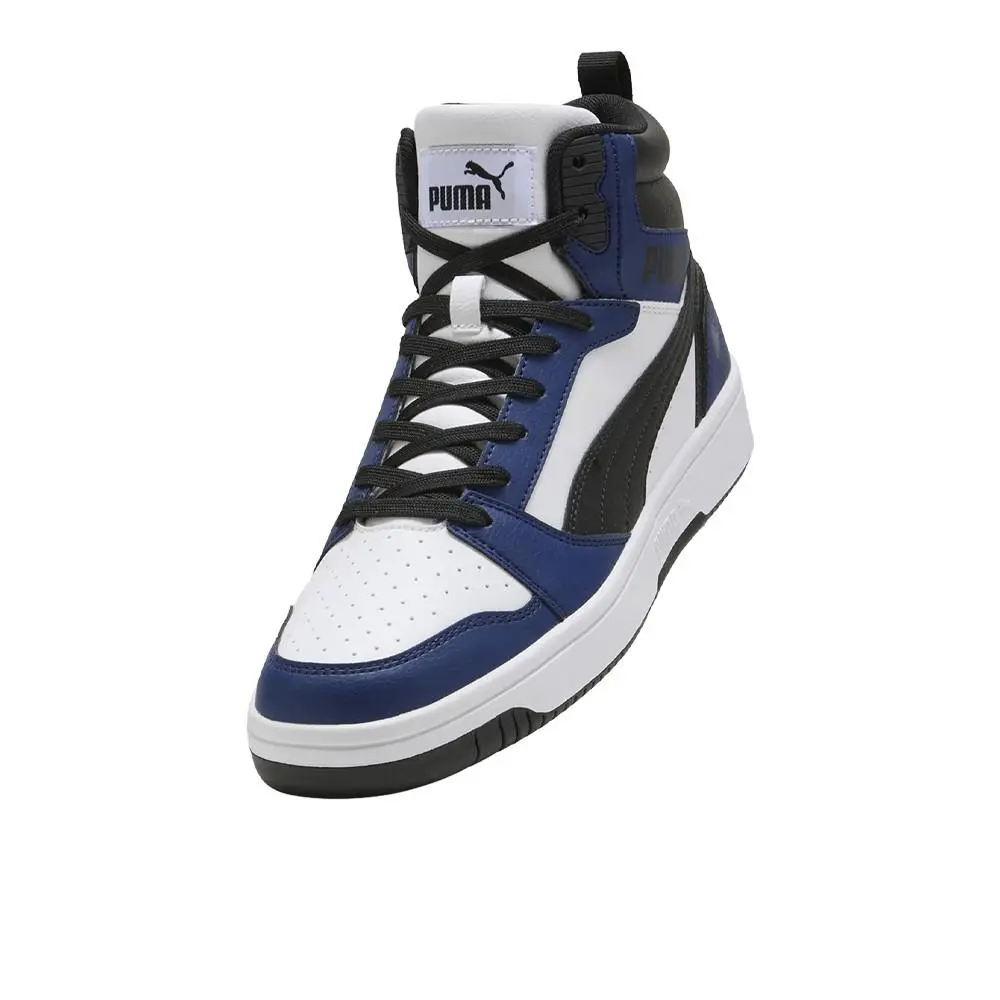 Puma shoes - PUMA Rebound V6 Mid Top - 39232655 - Blue (UPC: 198556526775) 4