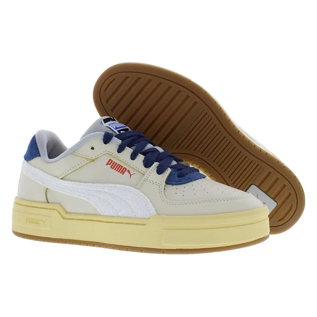 Puma California Professional N T Leather GS Boys Shoes Size 6.5 Color: