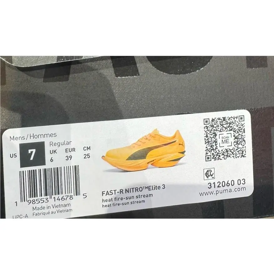 Puma shoes - Fast-R Nitro Elite 3 - Nitro Elite - Orange 5