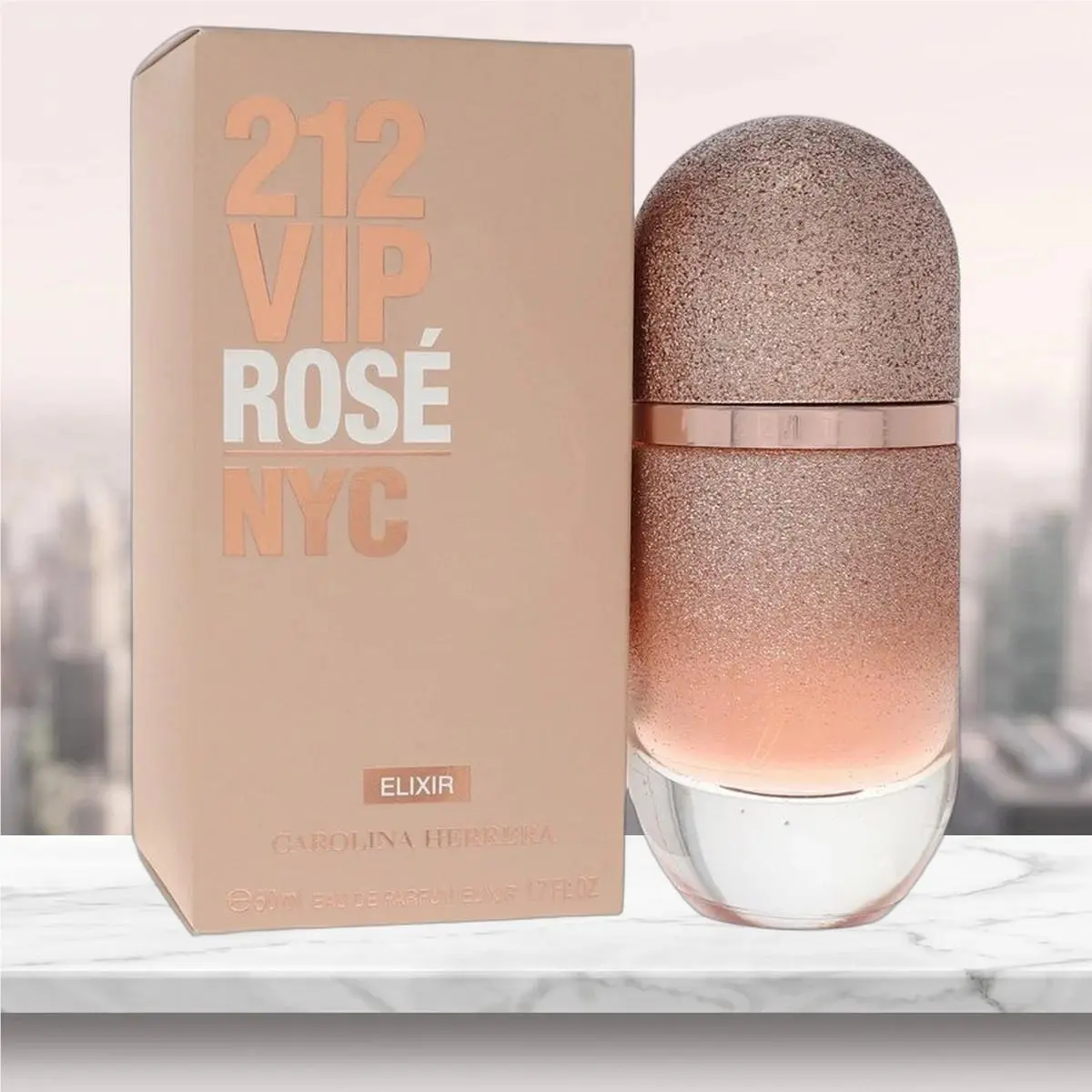 212 Vip Rose Elixir Eau De Parfum Spray By  - 1.7 oz by Carolina Herrera