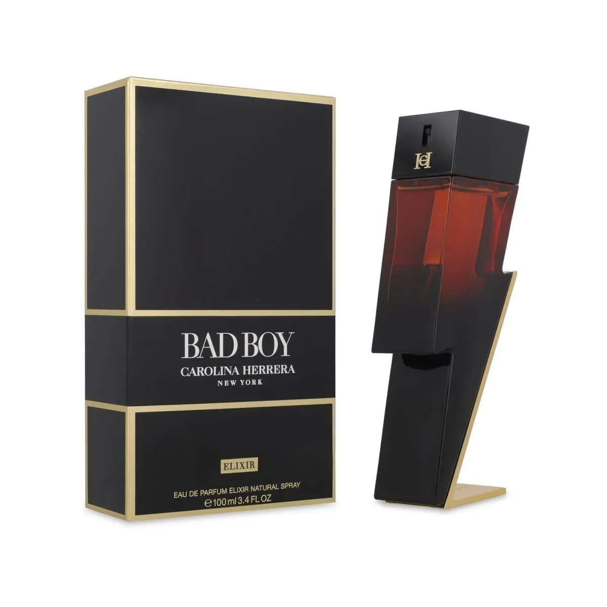 Bad Boy Elixir Eau de Parfum Spray For Men 3.4 oz by Carolina Herrera