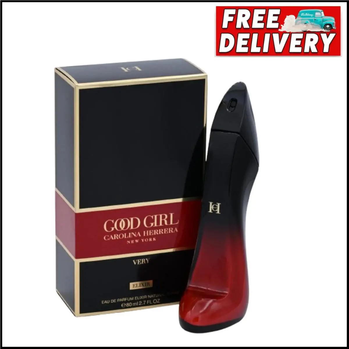 Girl Elixir Edp Spray Women 2.7 oz 80ml Box by Carolina Herrera