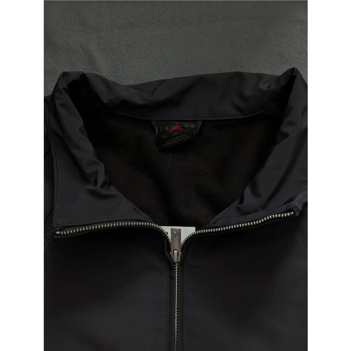 Nike clothing - Air Jordan Track Jacket - Air Track Jacket - HV0081-045 - Black (UPC: 198483743399) 1