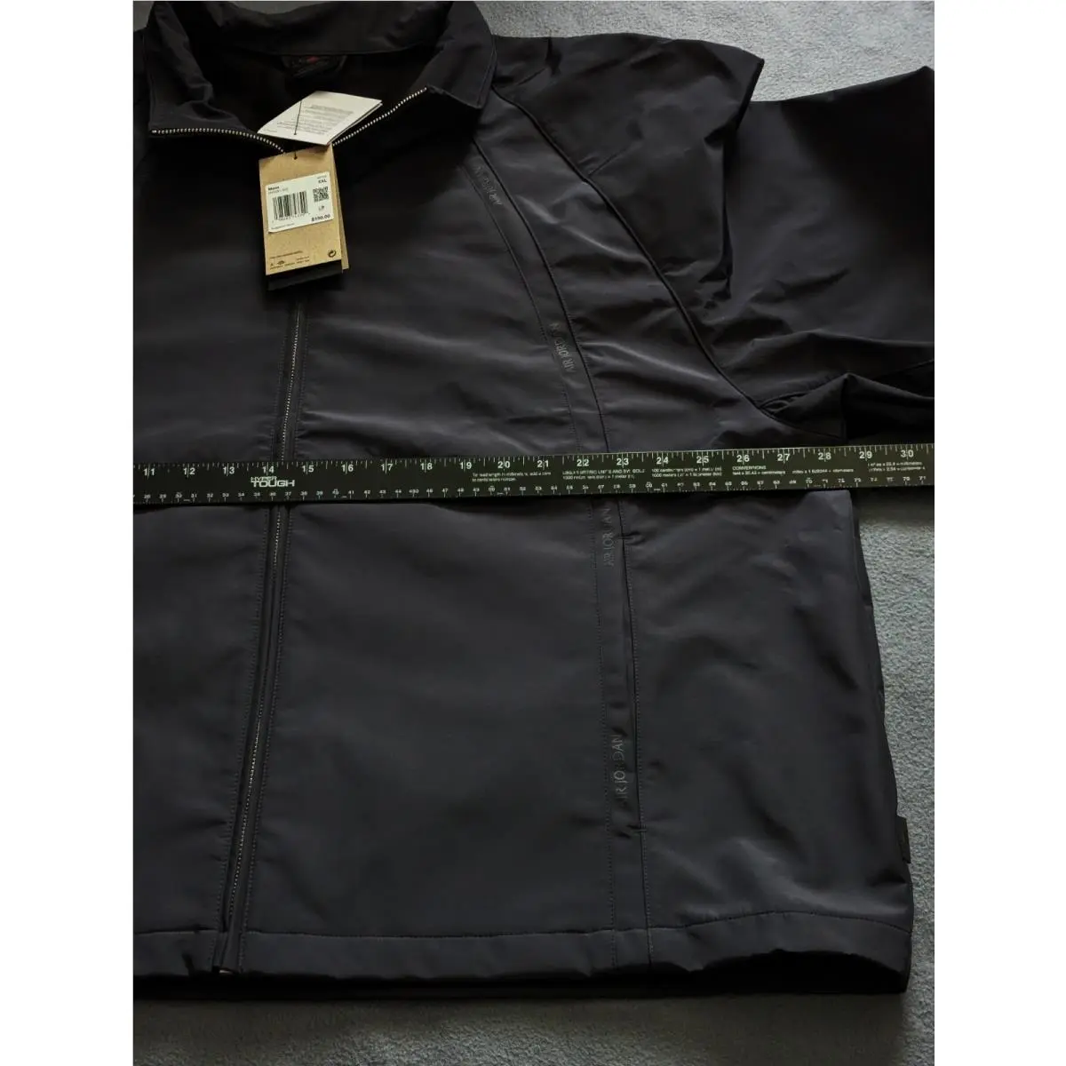 Nike clothing - Air Jordan Track Jacket - Air Track Jacket - HV0081-045 - Black (UPC: 198483743399) 4