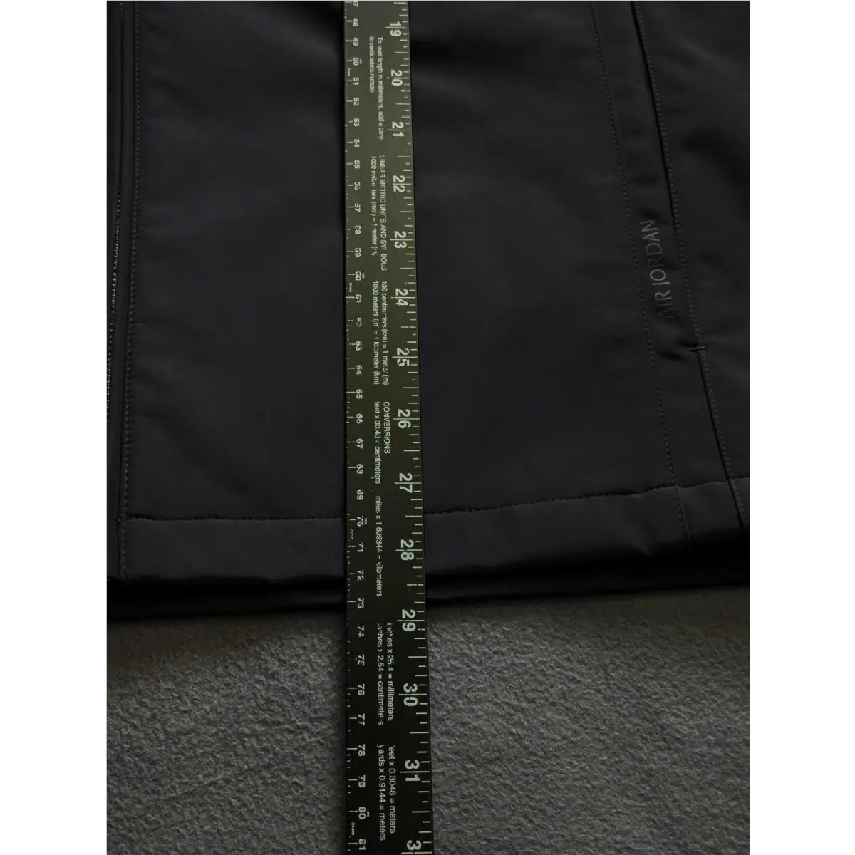 Nike clothing - Air Jordan Track Jacket - Air Track Jacket - HV0081-045 - Black (UPC: 198483743399) 7
