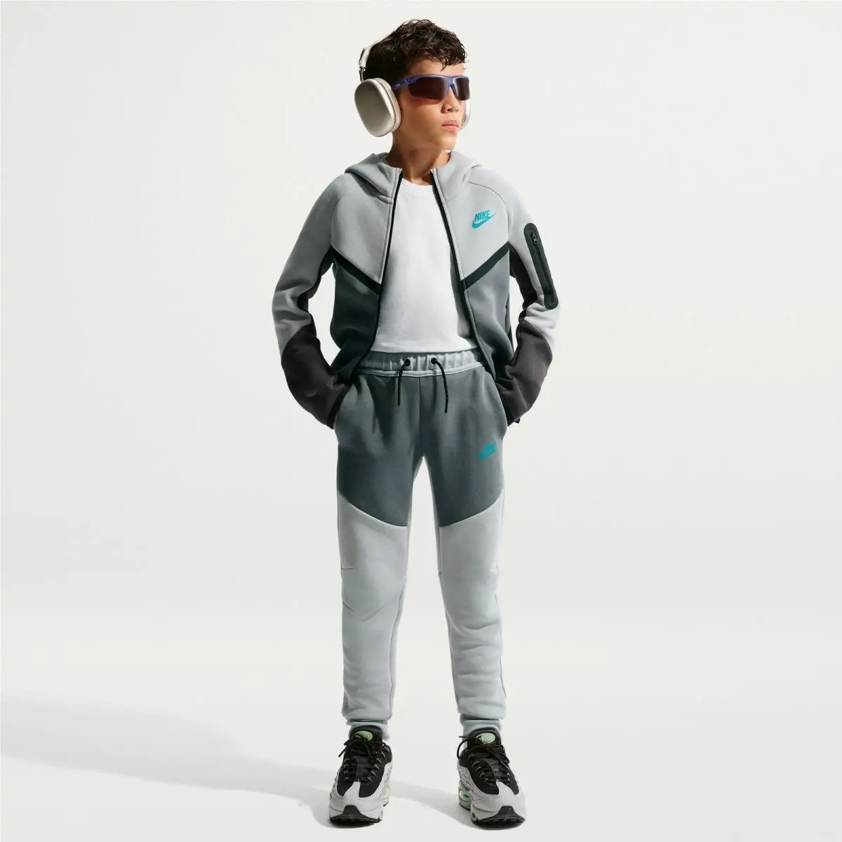 Nike clothing - LT SMOKE GREY/SMOKE GREY/BLACK 0