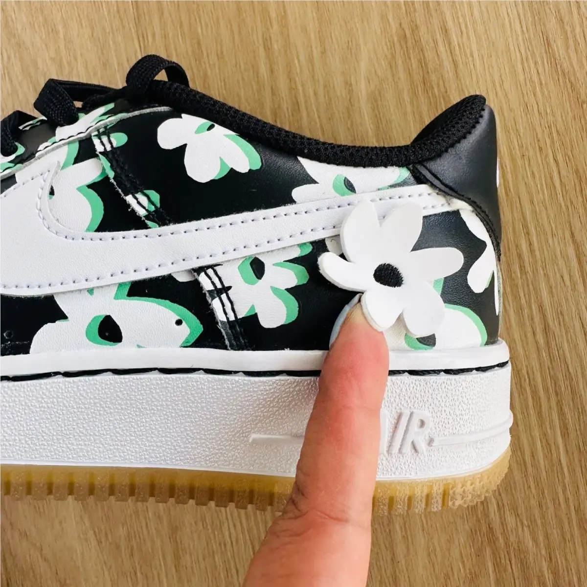 Nike shoes - Nike Air Force 1 Low LV8 GS - Black (UPC: 196975924981) 11