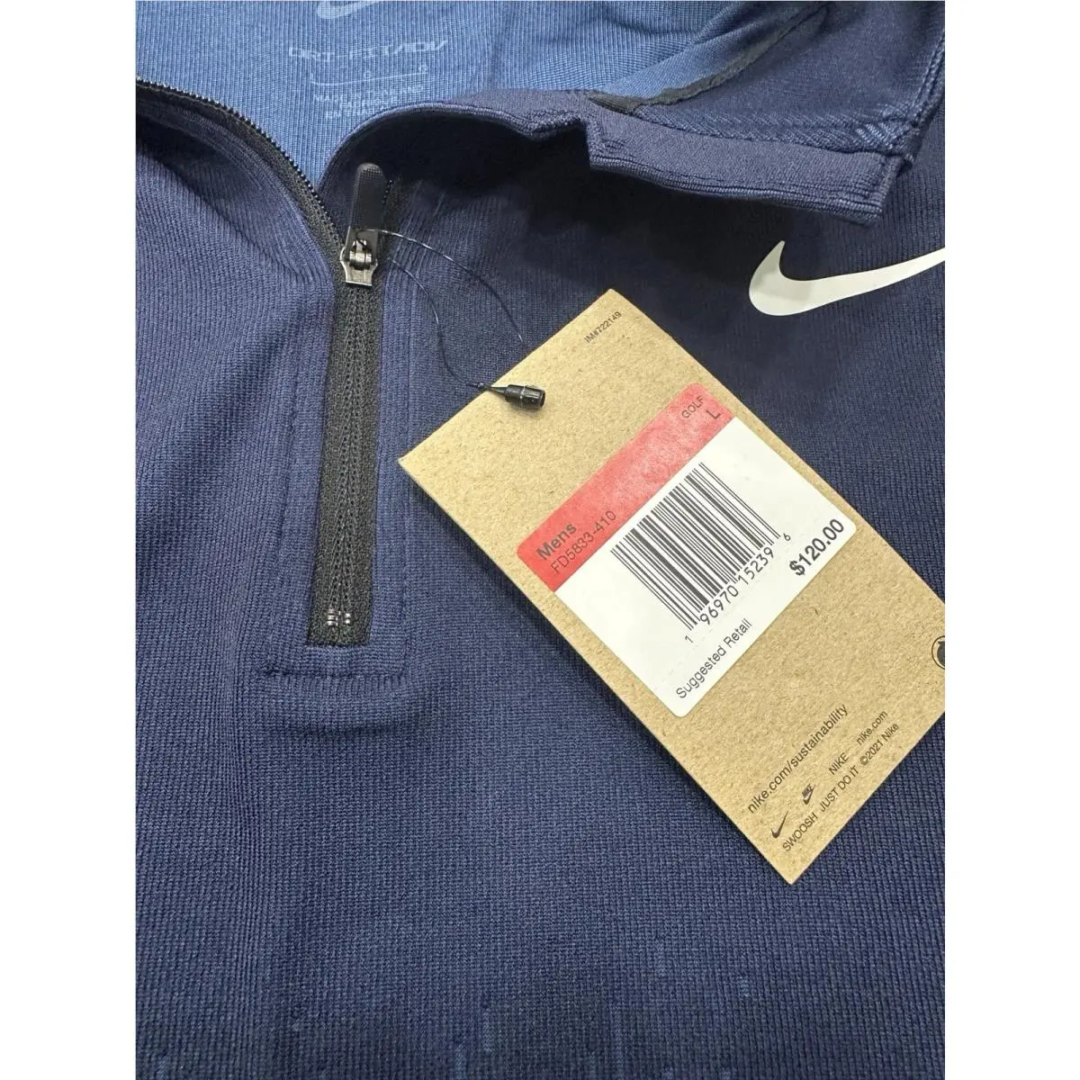 Nike clothing - Nike Dri-Fit - FD5833410 - Blue (UPC: 196970152396) 3