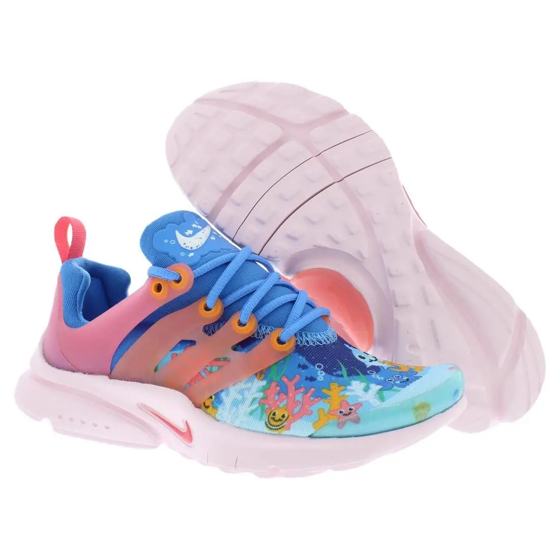 Nike Presto SE PS Boys Shoes Size 1 Color: Light Photo Blue/summit White
