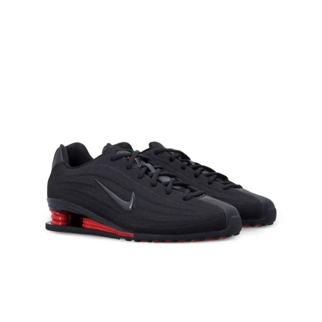 Nike Shox Z Black University Red Womens Sneakers Shoes HQ7540-002 US 8.5