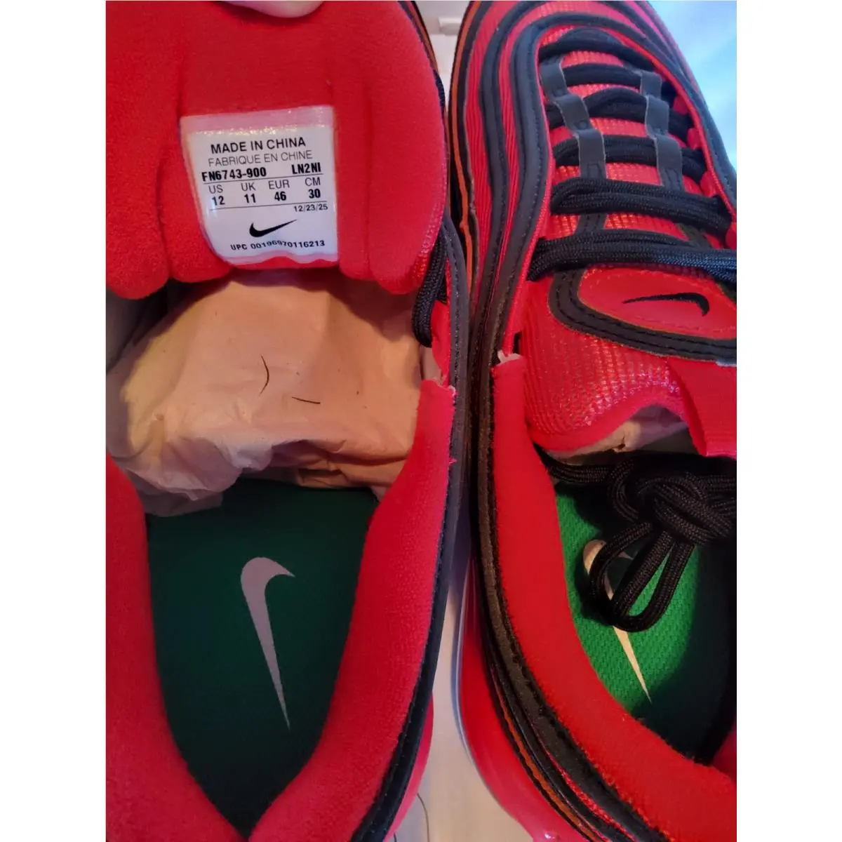 Nike shoes - Nike Air Max - Air Max - Red 3