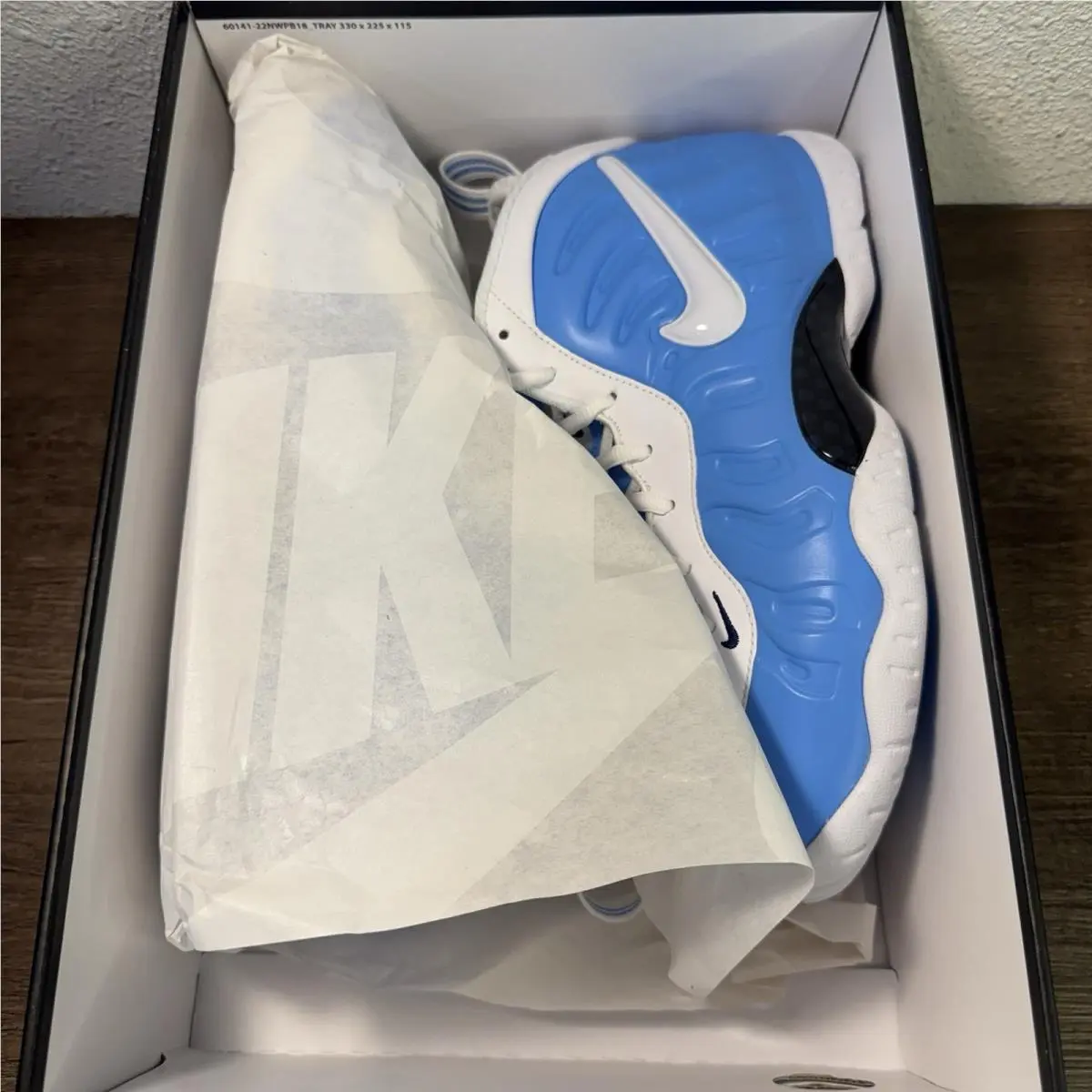 Nike shoes - Nike Little Posite - Little Posite - Blue (UPC: 198729999061) 1