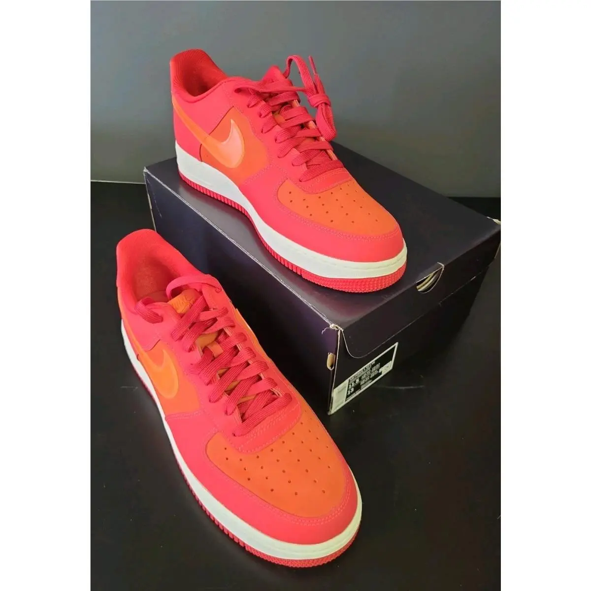 Nike shoes - Nike Air Force 1 - Air Force - Red 0