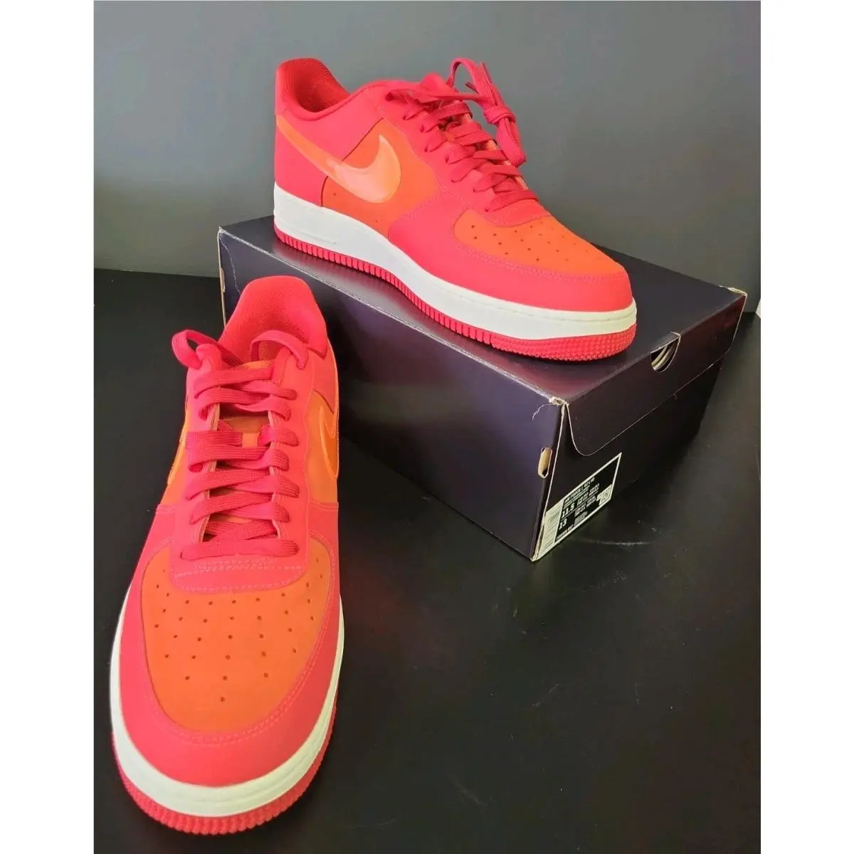 Nike shoes - Nike Air Force 1 - Air Force - Red 1