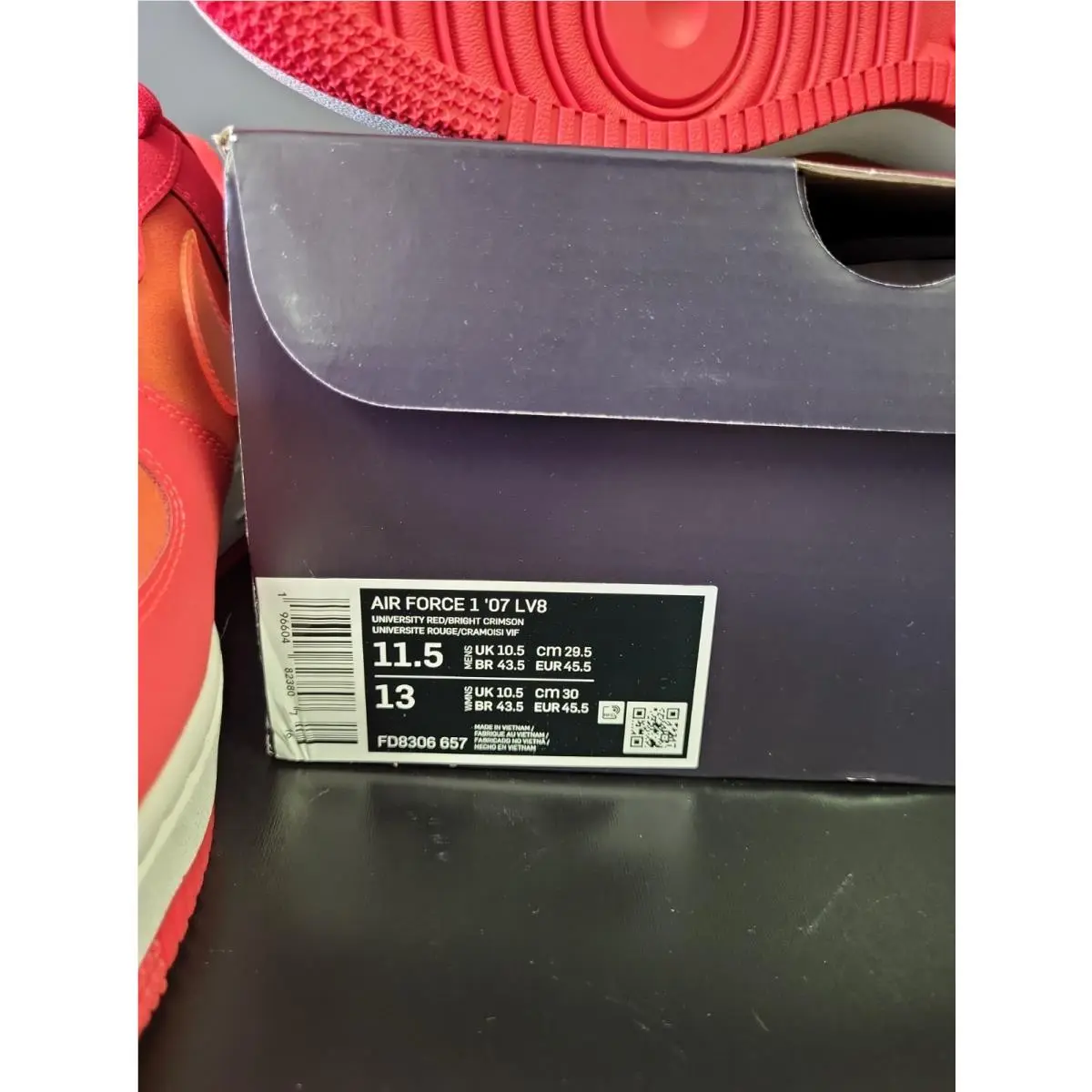 Nike shoes - Nike Air Force 1 - Air Force - Red 5