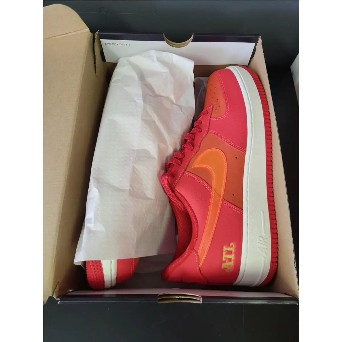 Nike shoes - Nike Air Force 1 - Air Force - Red 7