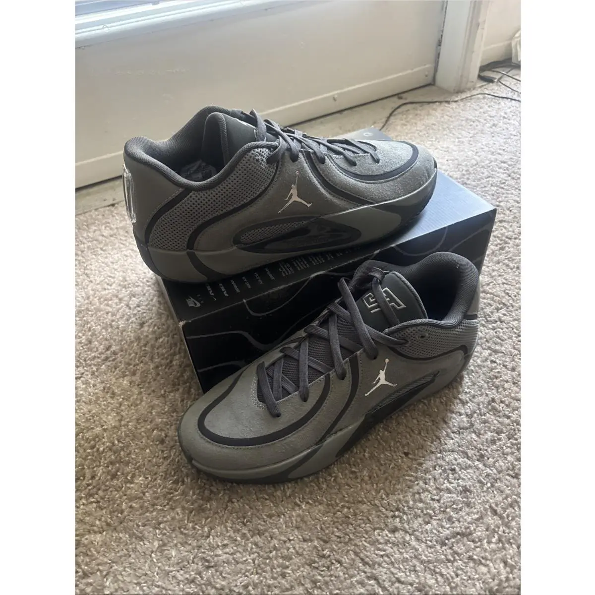 Nike shoes - Air Jordan 4 - Air - HQ4614-002 - Gray 0