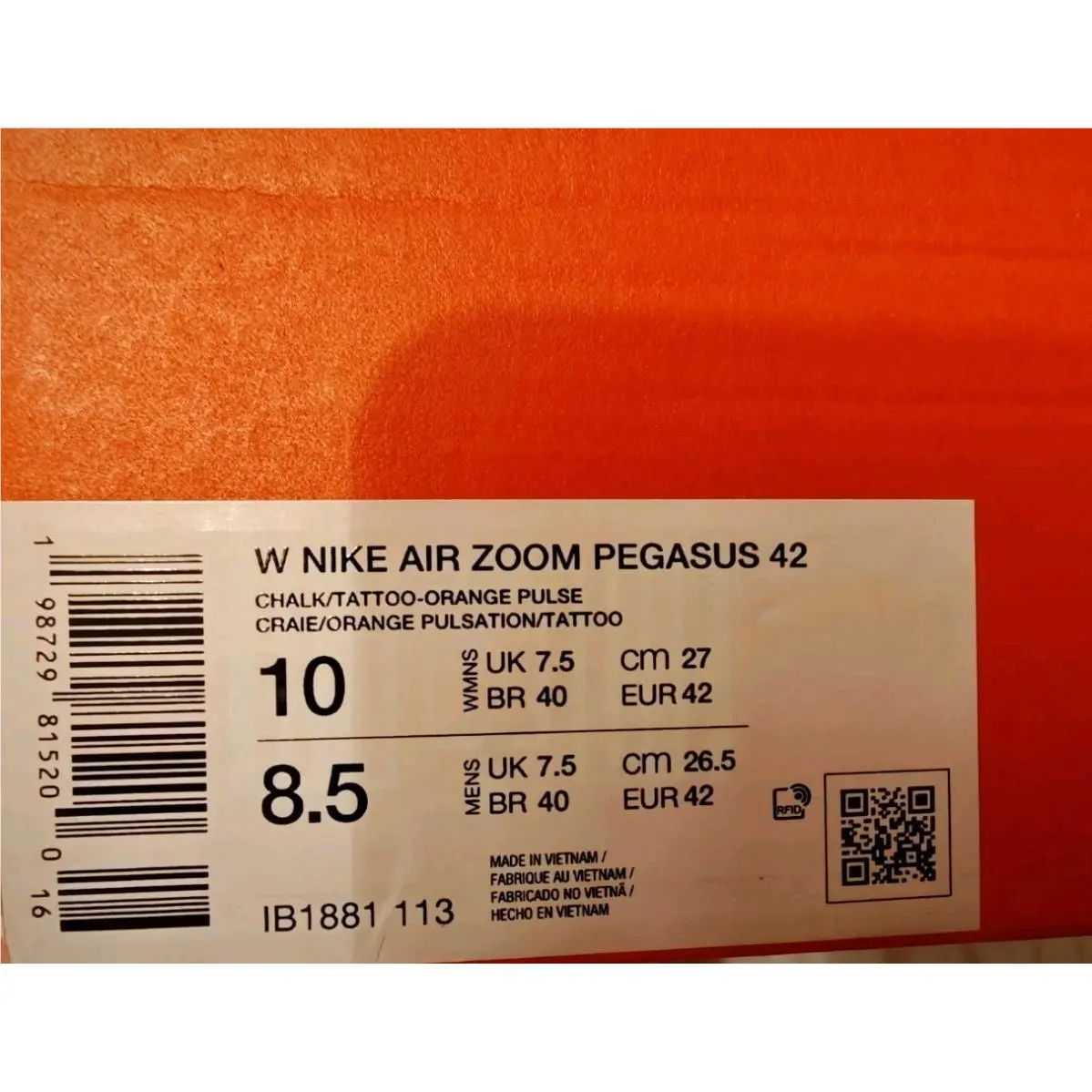 Nike shoes - Nike Air Zoom Pegasus 42 - IB1881-113 - Multicolor 3