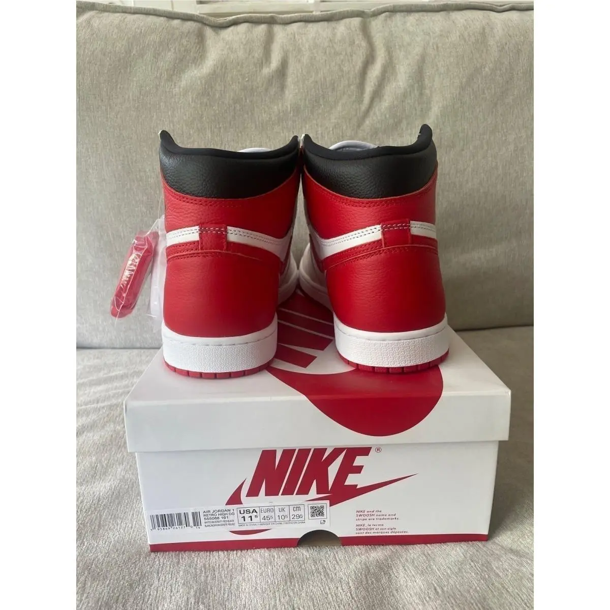 Nike shoes - Air Jordan 1 - Air - White 6