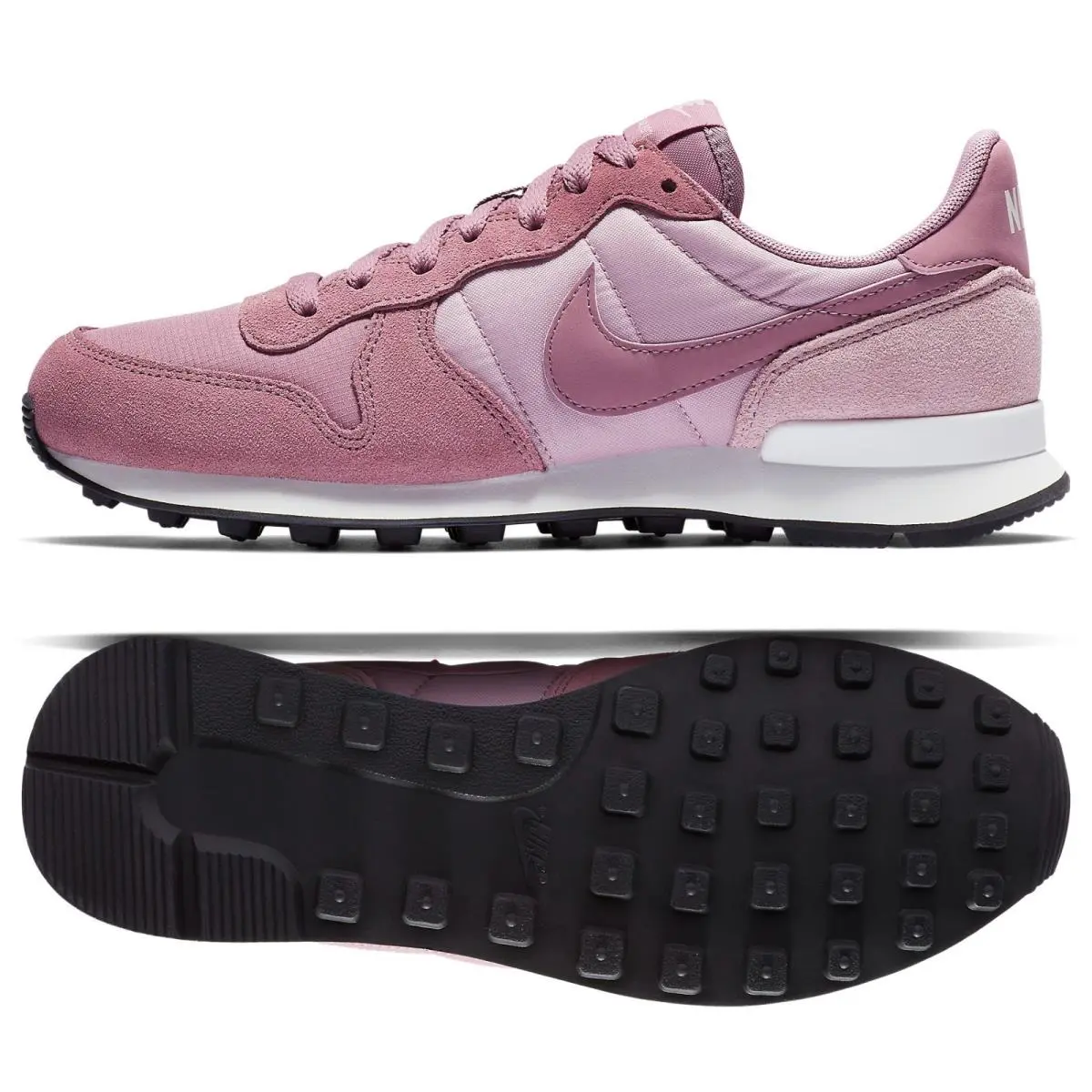 Nike Wmns Internationalist Plum Dust/plum Chalk 828407-501 Women`s Shoes Size 7