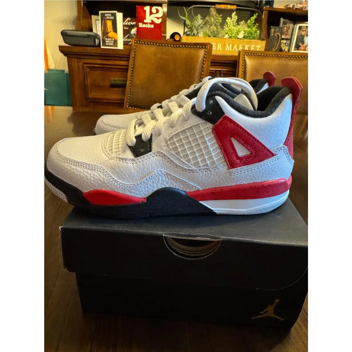 Nike shoes - Jordan 4 Retro - Retro - Red 3