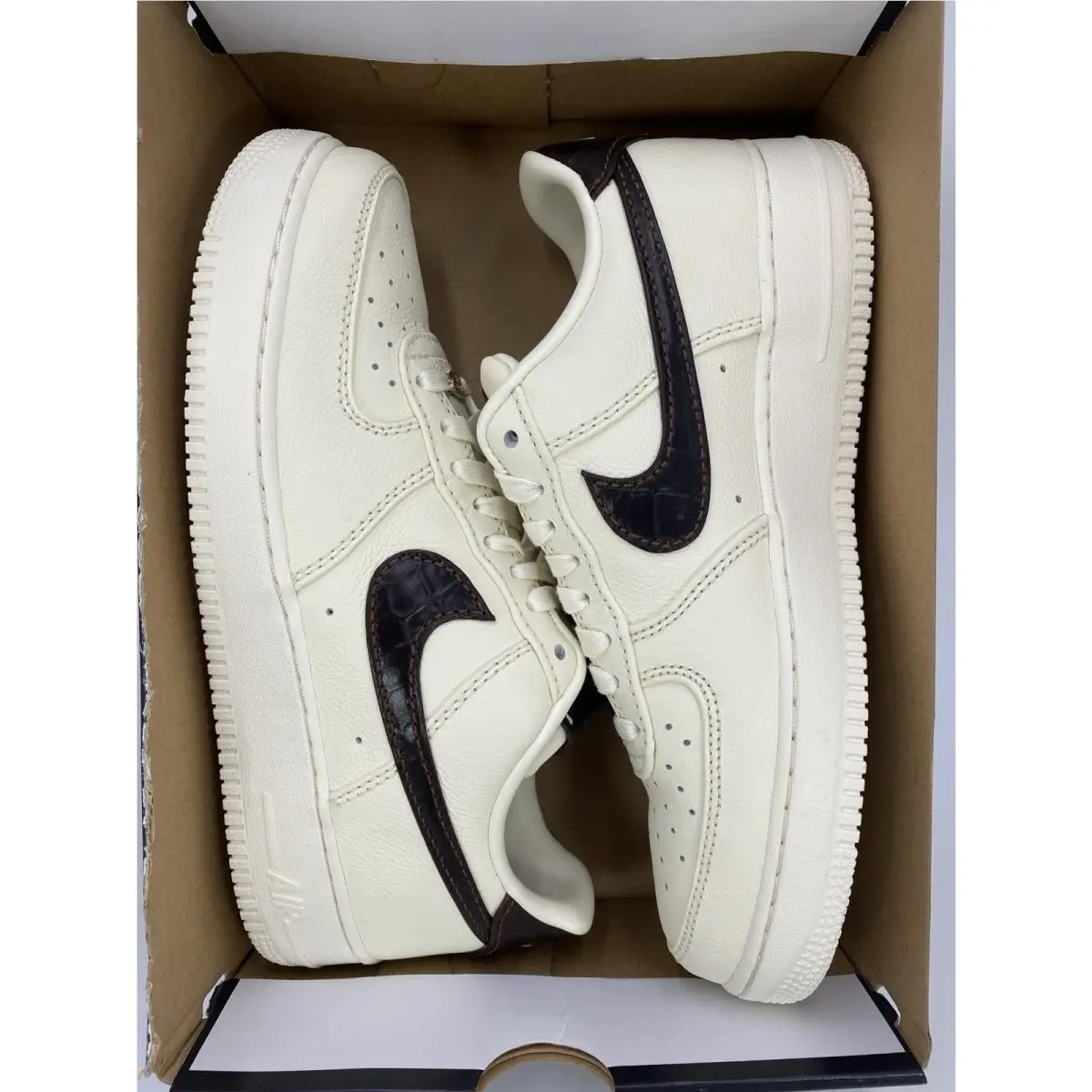 Nike shoes - Nike Air Force 1 - Air Force - IH7332 001 - Soft Pearl/Ghost-White (UPC: 197864687499) 7