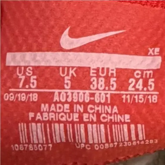 Nike shoes - Nike Pegasus - Pegasus - AO3906-601 - Red 9