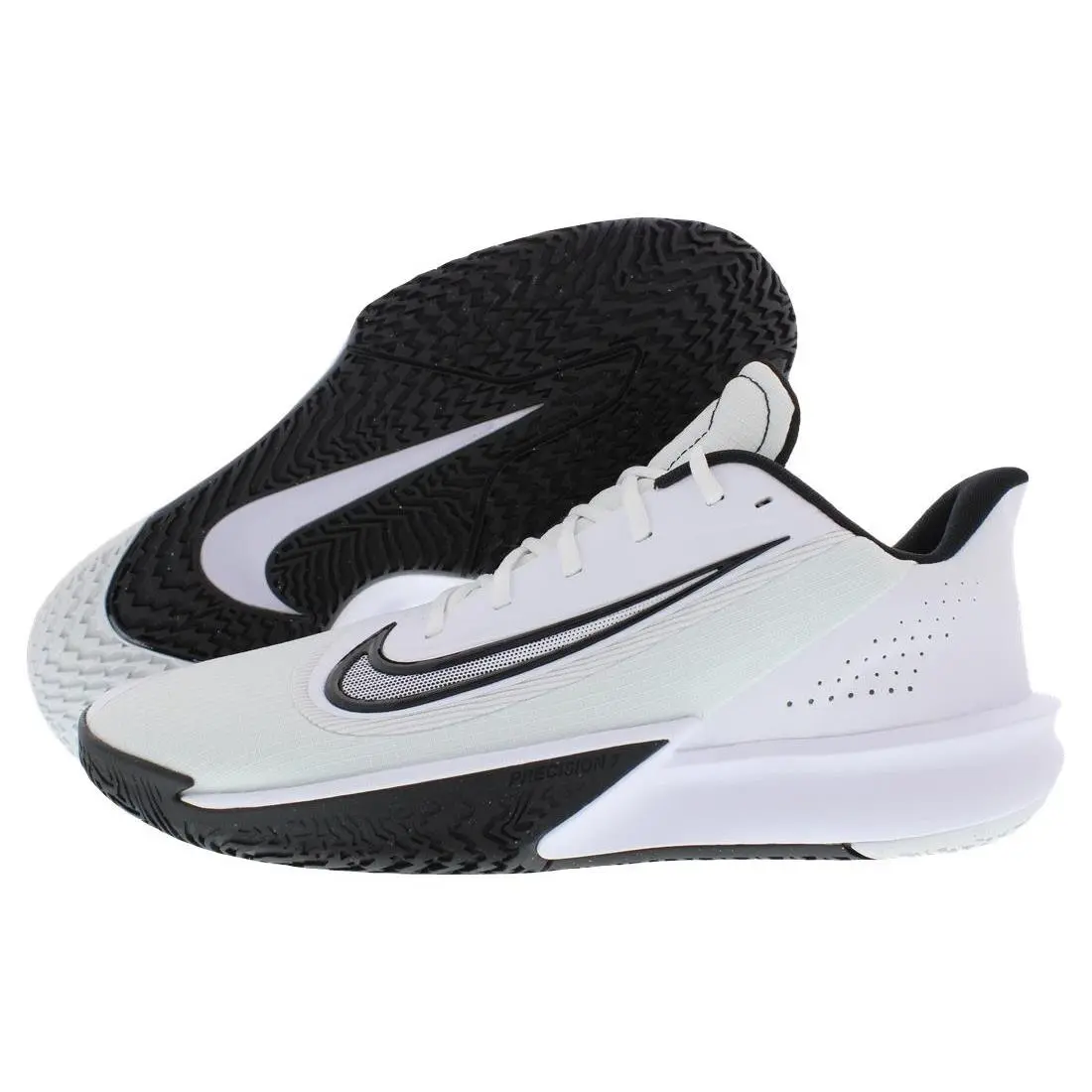 Nike Precision Vii Unisex Shoes Size 14 Color: White/black