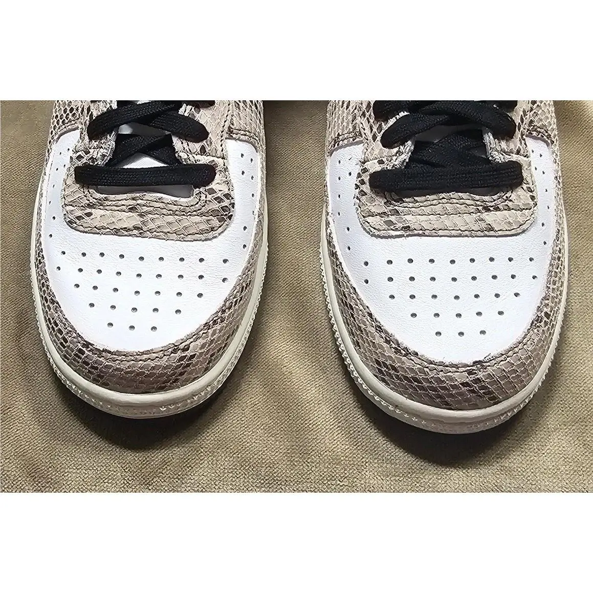 Nike shoes - Nike Terminator High Cocoa Snake - White 3