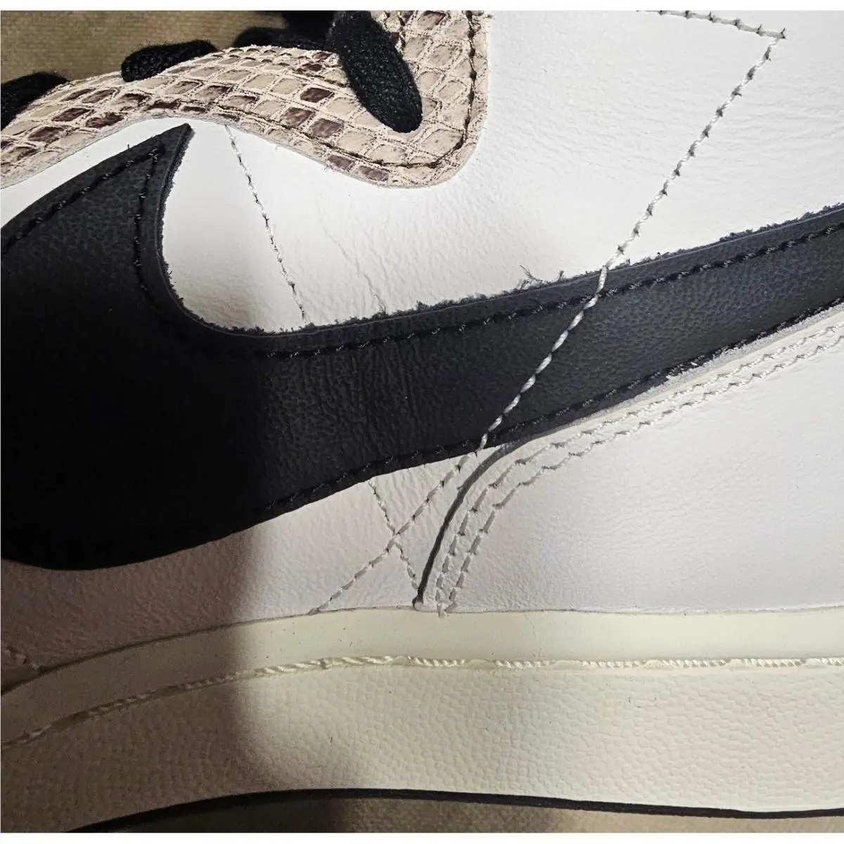 Nike shoes - Nike Terminator High Cocoa Snake - White 6